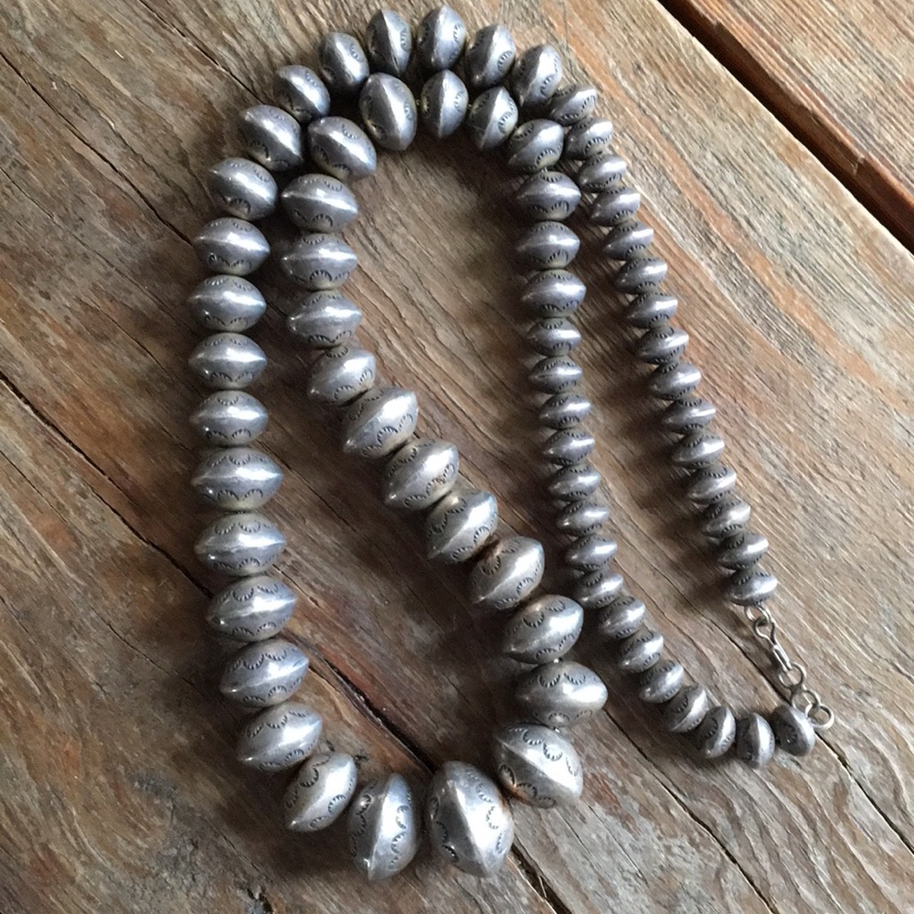 Authentic Vintage Navajo Silver necklace